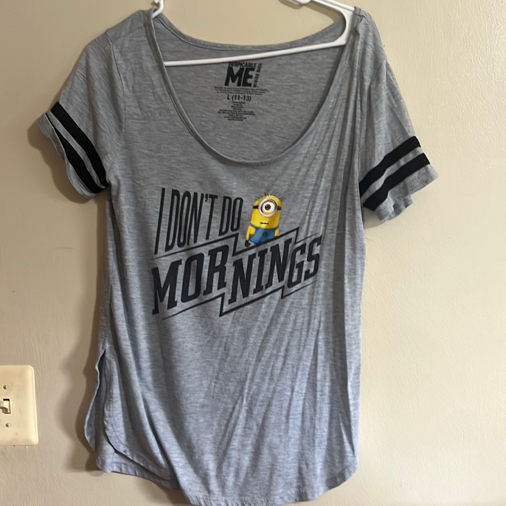 Universal Despicable Me Large t shirt top minions movie short sleeve